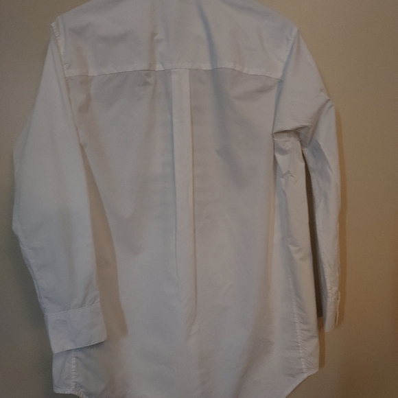 Madewell women's long sleeve white top with big stripe heart xs - Picture 7 of 10